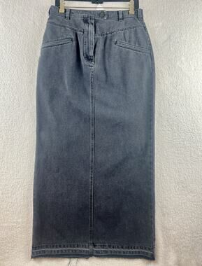 N°21 Denim Long Pencil Skirt